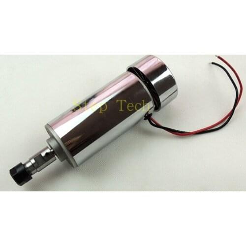 CNC 300W DC12-48V Spindle motor, 48V-12000r/min, 0.3KW spindle motor for CNC milling machine+ 1pcs ER11 Collect