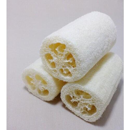5 Pieces Natural Loofah Luffa Loofa Bath Shower Sponge Spa Body Scrubber Horniness Remover Bathing Massage Sponge GYH