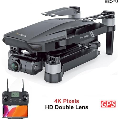 JJRC X19 GPS Drone w/ Brushless Motor 5G WiFi FPV 4K HD Camera Dual GPS Return Positioning Foldable RC Drone Quadcopter Toy RTF