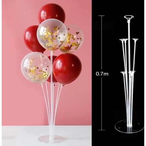 Desktop Balloon Stand Balloon accessories Holder Column Party Balloon Stick bracket Kid Birthday Baby Shower Wedding Decoration