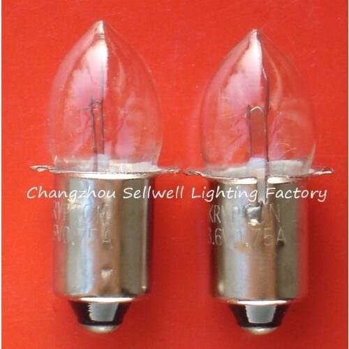 2020 Top Fashion Professional Ce Lamp Edison New 1000pieces/lot 3.6v 0.75a P13.5s Miniature Lamp Light A618