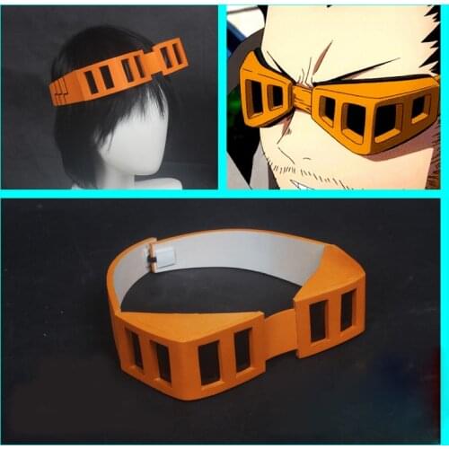 2021 NEW Anime My Hero Academia Aizawa Shouta Blinkers Glasses Headwear Cosplay Costume Take Photo Props Accessories