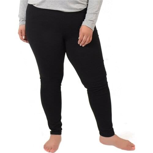Solid Color Leggings S-7xl Women Modal Cotton Leggings Long Legging Pants Grey Black White Pink Navy 6XL 5XL 4XL 3XL XXL XL L XS