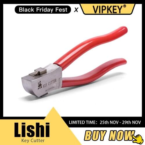 VIPKEY Original Lishi Key Cutter Locksmith Car Key Cutter Tool Auto Key Cutting Machine Locksmith Tool Cut Flat Keys Directly