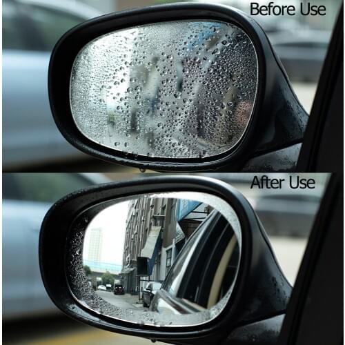 Anti-fog and rain protection soft film rearview mirror protective film transparent window automotive exterior accessories