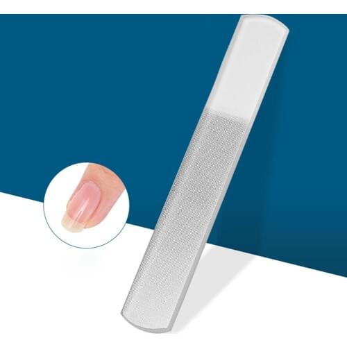 Professional Glass Dead Skin Remover Nail File Buffer Polisher Manicure Tool