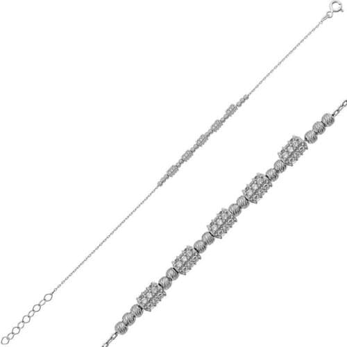 Tevuli 925 Sterling Silver White Dorissa Womens Bracelet