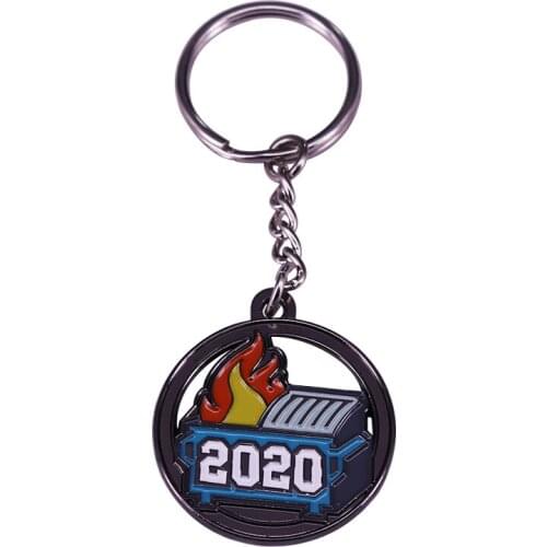 Wow, what a year 2020 has been! We are commemorating this dumpster fire with the super cute keychain
