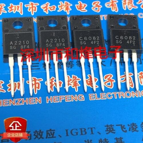 5 Pieces) 2SA2210 A2210 2SC6082 C6082 TO-220F