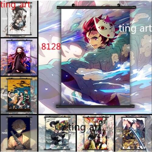 Anime Christmas Gift Demon Slayer Full Diamond Embroidery Diamond Mosaic Diamond Painting Cross Stitch Kits Home Decoration