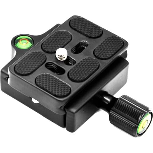 Quick Release Plate Universal Quick Release Clamp Adapter With PU60 QR Plate For Tripod Monopod Slider