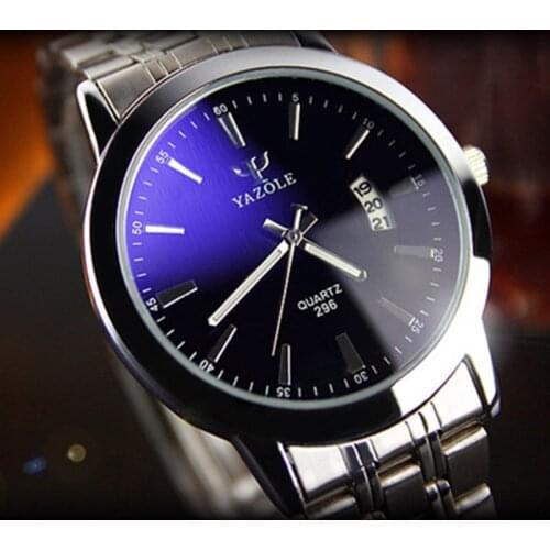 New brand YAZOLE watch Hot strip calendar Korean version tide models Noctilucent male watch quartz watches relogio masculino