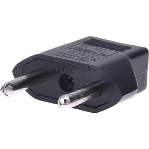 Power Adapter Plug Converter Black