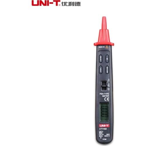 UT118B Pen Type Digital Multimeter Auto SCAN 3000 Counts Non-Contact Voltage Detection 3000-Bit Counting Function AC/DC