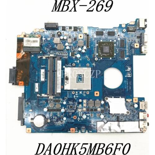 For MBX-269 Laptop motherboard DA0HK5MB6F0 HD7670M DDR3 Intel 100% full Working well