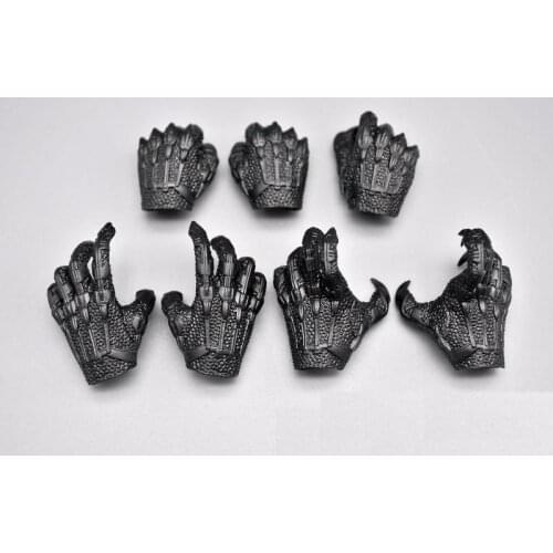 Hot Sales 1/6th Panther Fashion Hand Paw Mold Black Color For Usual 12 inch Doll Figures Collection