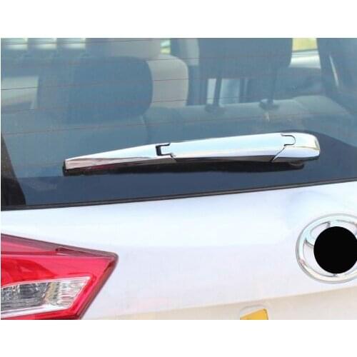 Fit For toyota RAV4 RAV 4 XA40 2013 2014 2015 Chrome ABS Rear Window Wiper Nozzle Cover Trim
