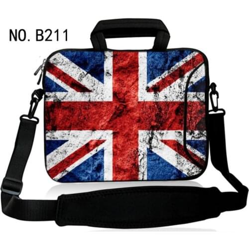 Union Jack 15.6"17"Laptop Shoulder Bag Large Capacity HandBag 17.3inch For ASUS Macbook Dell Acer Lenovo Notebook Bags Women Men