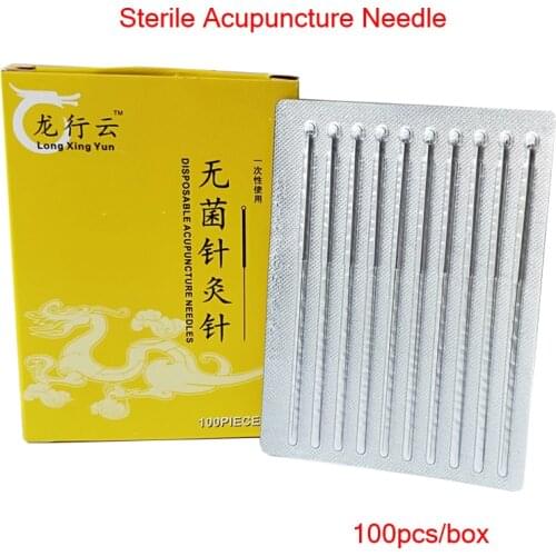 Disposable Sterile Acupuncture Aluminium foil pack 1000Needle Sterile Acupunture Asepsis For Ears Skin Detox Acupuncture Needle