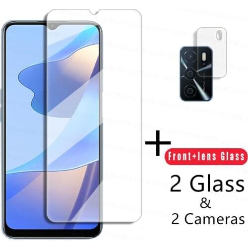 Clear Glass For OPPO A16 Glass HD Screen Protector For OPPO A16 Tempered Glass 9H Phone Camera Len Film For OPPO A16