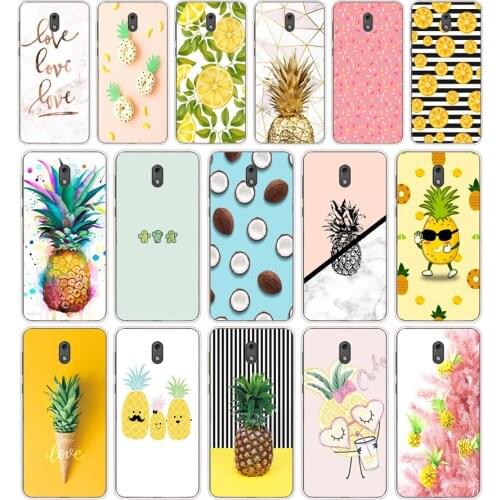 55 Pineapple Silicone TPU Protective Cover Phone Case On Case For Nokia 2 2.3 3 3.1 5 5.1 Case Soft