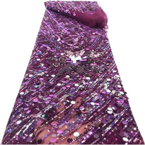 SJ Lace African Tulle Lace Fabric 2021 High Quality Lace Material Nigerian French Mesh Lace Fabric For Wedding Sewing r3-80