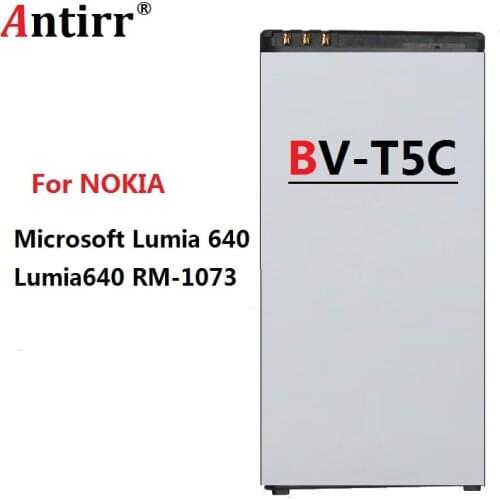2500mAh 9.5Wh BV-T5C / BV T5C BVT5C Replacement Battery For Nokia Microsoft Lumia 640 Lumia640 RM-1073