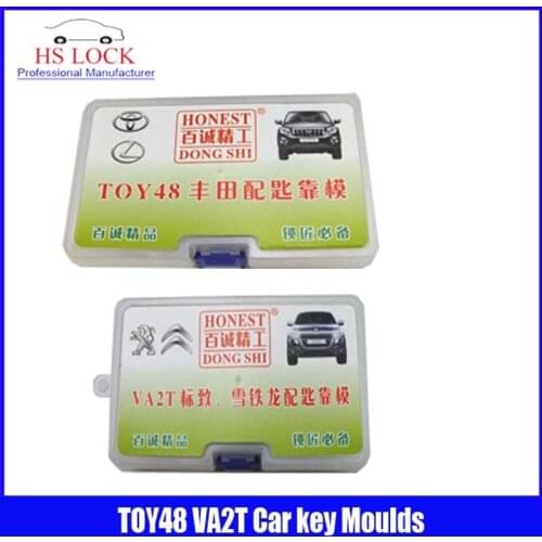 TOY48& VA2T car key moulds for key moulding Car Key Profile Modeling locksmith tools