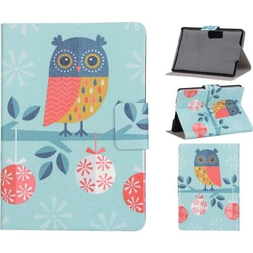 High Quality Print Paint Stand PU Leather Sleeve Skin Cover Protective Case for Amazon Kindle Paperwhite 1 2 / Paperwhite 3 2015