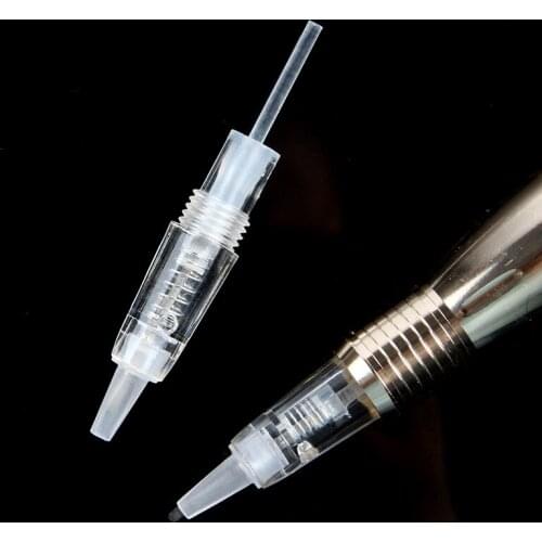 10pcs/lot Microblading Sterilized Screw Cartridge Tattoo Needles Charmant Princesse Permanent Makeup Pen Cartridge Needles
