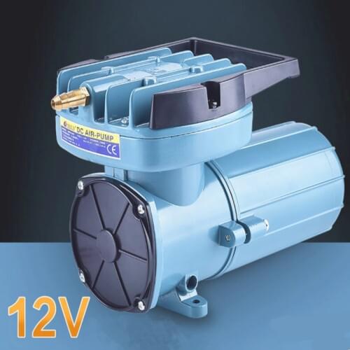 DC12V 80L/Min oil free aquaculture air pump, aerator pump,fish pond electronic air pump