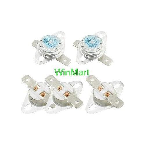 5 x KSD301 Ceramic Temperature Temp Switch Thermostat 195C NC 10A 250V
