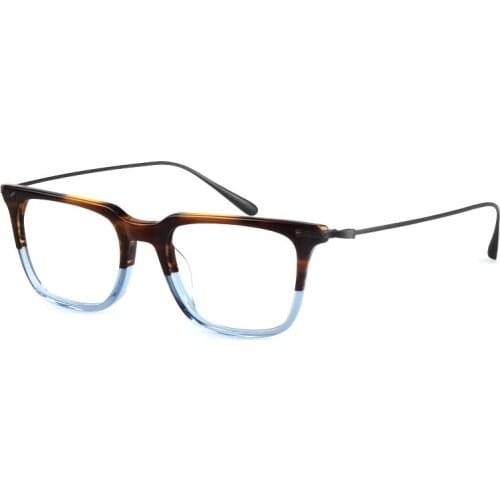 Acetate Glasses Frame Men Square Prescription Light Titanium Myopia Eyeglasses New Women Oversized Optical Spectacles Eyewear