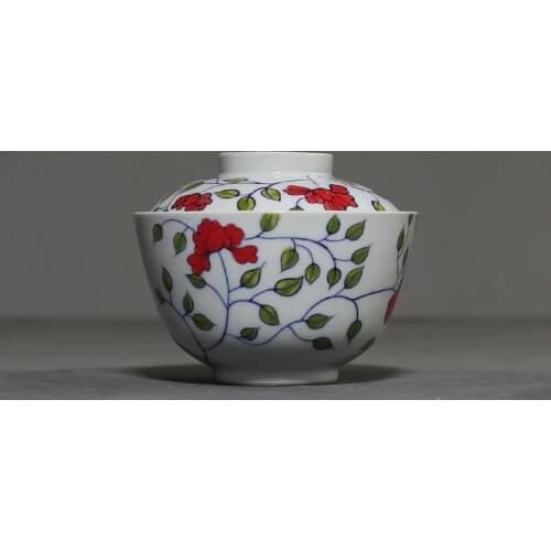 Antique Ru Kiln Travel teapot Ceramic Cover Bowl Teacup Sancai Hand Grasp Gaiwan Tea Bowl Puer Tes Set Tea Cup Home Drinkware