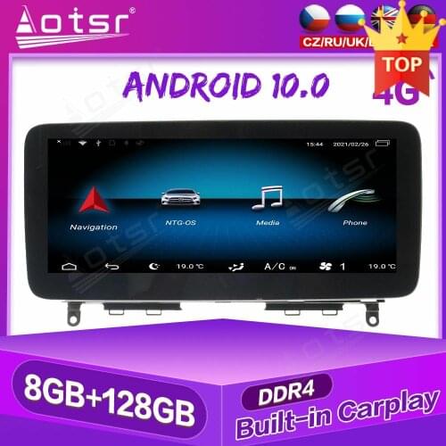 For Mecerdes Benz C-W204 2007 - 2011 Android 10 Car GPS Navigation Multimedia Player Auto Stereo Radio Recorder carplay 4G SIM
