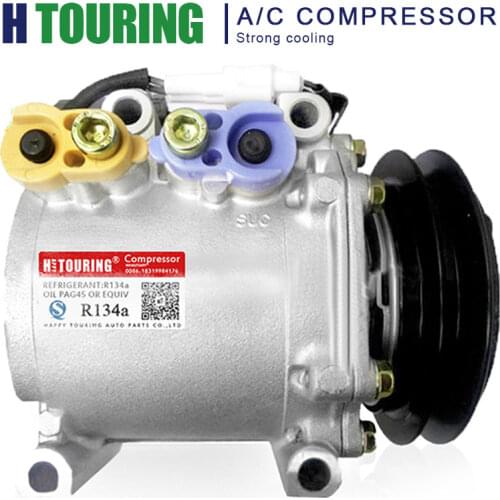 Auto a/c ac compressor for Mitsubishi Canter Fuso MK512533 AKC200A053 MK 512 533 AKC200 A053 MSC60T for Car Mitsubishi Cmpressor