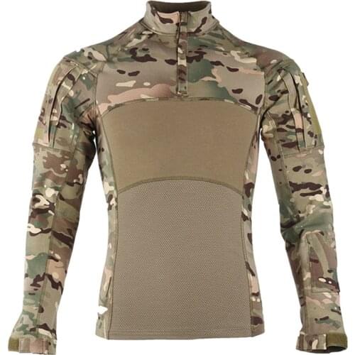 Men 2021 News Combat Shirts Proven Tactical Clothing Military Uniform CP Camouflage Airsoft Army Suit Breathable Work Clothes