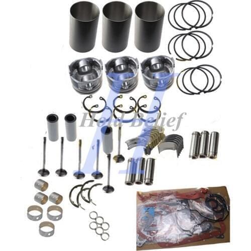D1703 Rebuild Kit for Kubota Engine L3400DT L3400F L3400HST L3430HST L3430HSTC