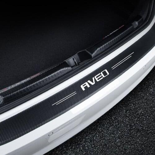 For Chevrolet Aveo 2004 2005 2006 2007 2008 2009 2010 2011 2012 2013 T250 T200 T300 Car Trunk Rear Bumper Sticker Accessories