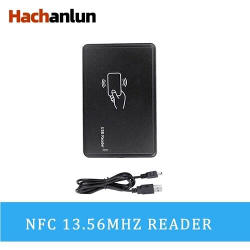 Nfc Card Reader 13.56mhz Rfid Ic Uid USB Port Only Reader Dual-Color LED Machine Support Windows Linux Moc Ios Android System