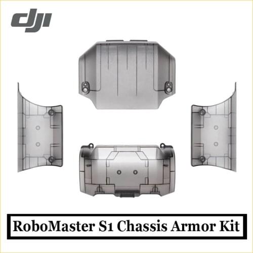 Original DJI RoboMaster S1 Chassis Armor Kit Chassis Front/Back/Left /Right Armor Front Rubber Stop Rubber Shock Ring