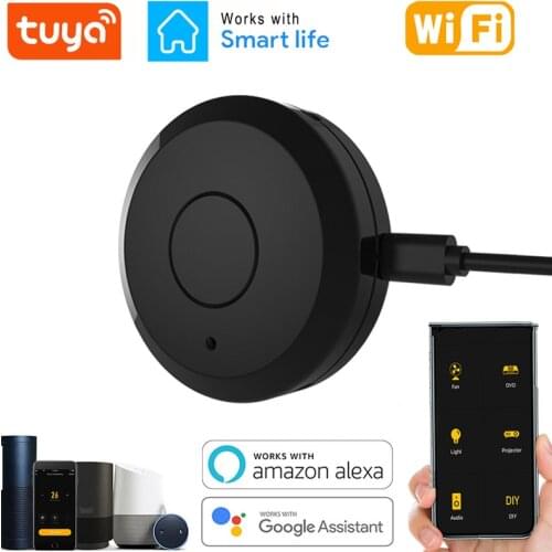 Tuya Smart WIFI IR Universal Remote Control Infrared Smart Home Device APP For TV DVD AUD AC Air Conditioner Alexa Google IFTTT