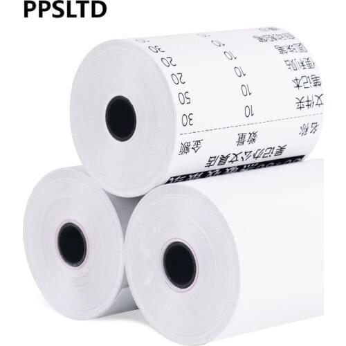 Thermal Receipt Paper 80x60 mm, Carton of 50PCS Free Shipping for Selected Countries