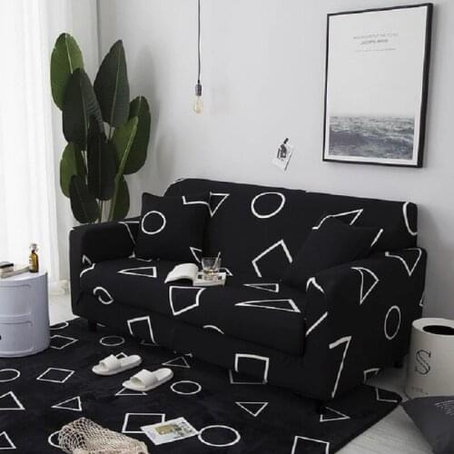 Tropical Style Universal Stretch Sofa Covers Living Room Sectional Couch Slipcover Elastic Sofa Cover 1/2/3/4 Seat Summer