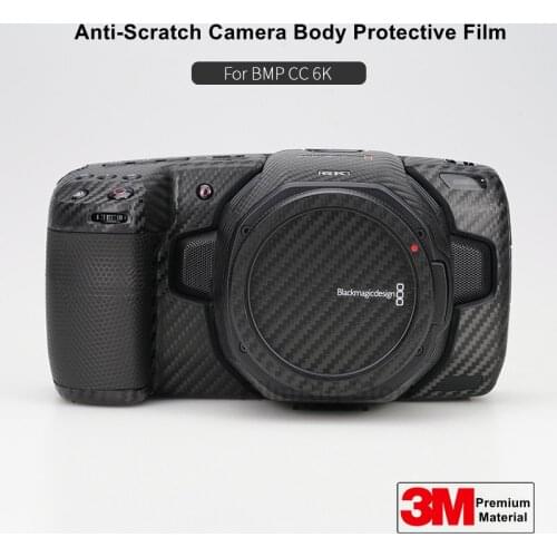 BMPCC 6K Protective Cover Skin for Blackmagic Design Pocket Cinema Camera 6K Skin Decal Protector Anti-scratch Coat Wrap