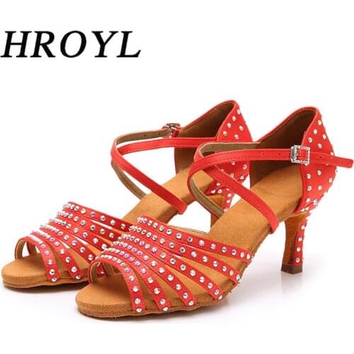 Hot selling Brand Modern Dance Shoes Salsa Ballroom Tango Latin Shoes For Girls Ladies open toe dance shoes for women