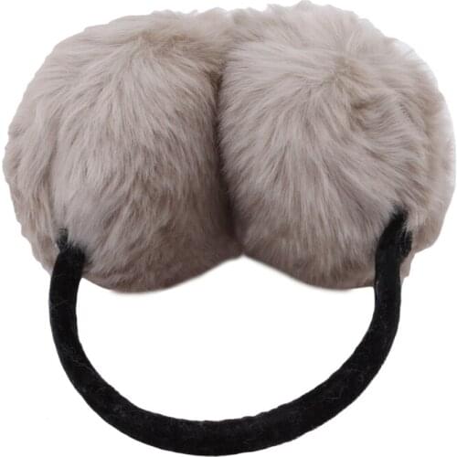 Winter Earmuff Imitation Rabbit Women Fur Earmuffs Winter Ear Warmers Large Plush Girls And Boys Ear Warmers Earmuffs