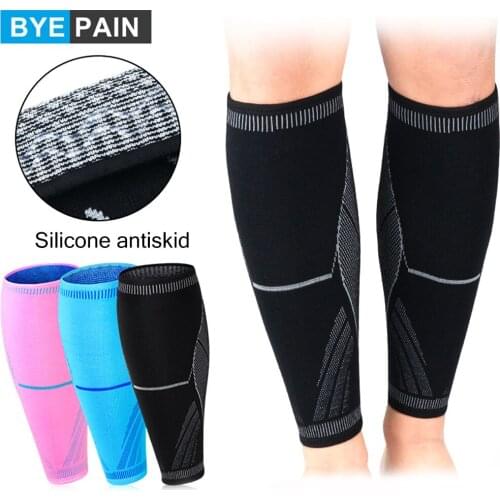 1Pcs Professional Sports Calf Compression Sleeve - Leg Sleeves Calf Support for Running, Cycling, Training, Football, Basketball