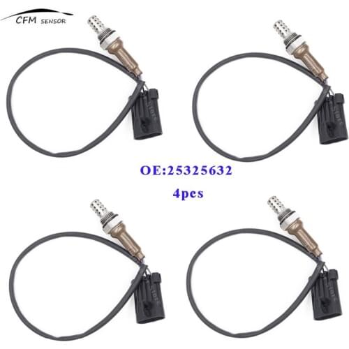 4pcs High Quality 25325632 oxygen lambda Sensor For BYD F3 Refine Geely Buick Excelle