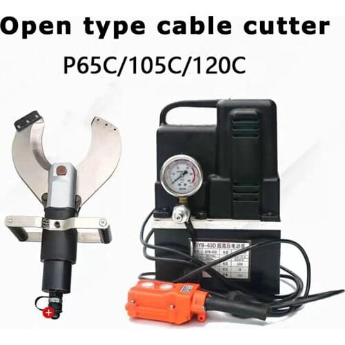 60kn Hydraulic Cable Cutting Head Cable Cutter p-65C Wire Cutter cut 65mm armoured Cu/Alu cable